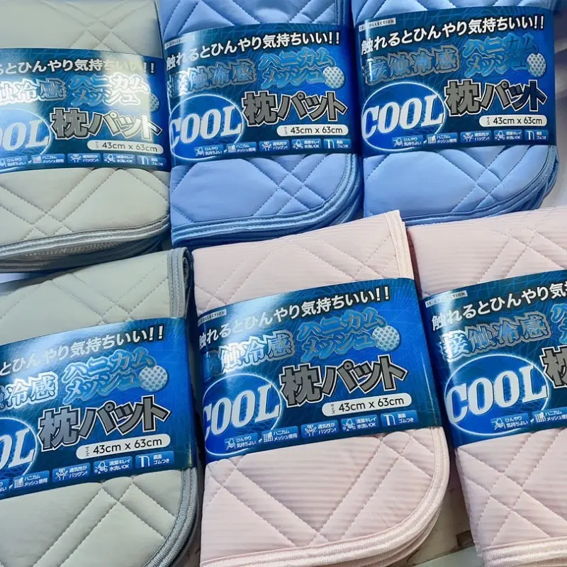 sasayama japonés sensación fría almohada japonesa respirable aire acondicionado sensación fría almohada hoja antideslizante almohada de verano sensación fría Application Scenario