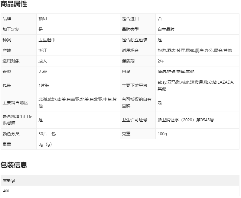 航空湿巾独立装湿纸巾一次性无纺布酒店外卖湿巾纸巾小包商务湿巾详情1