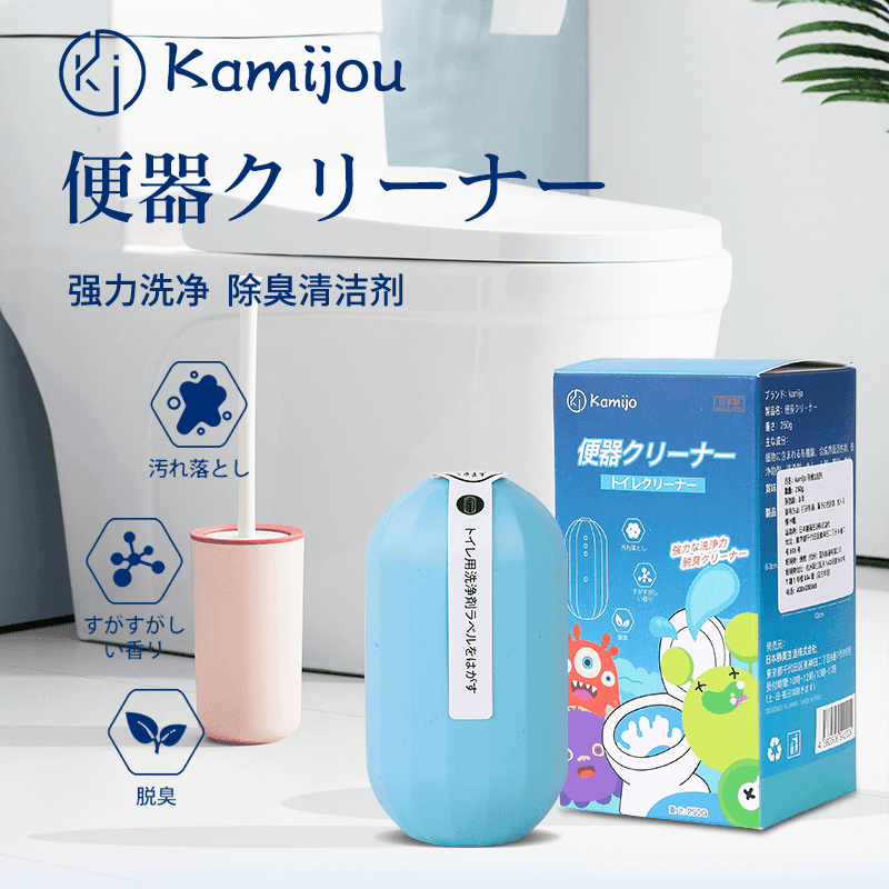 【3只装】日本可米乔清香型强力去污垢马桶清洁剂