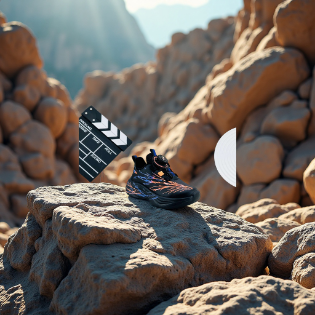 Brand student sports shoes, sporty, anti-slip, comfortable, trendy and versatile, size 223-28 Specification image