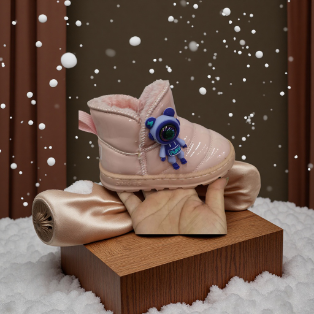 Snow boots, fashionable, comfortable, warm, cartoon and cute children's cotton shoes 15-28 detail image 4