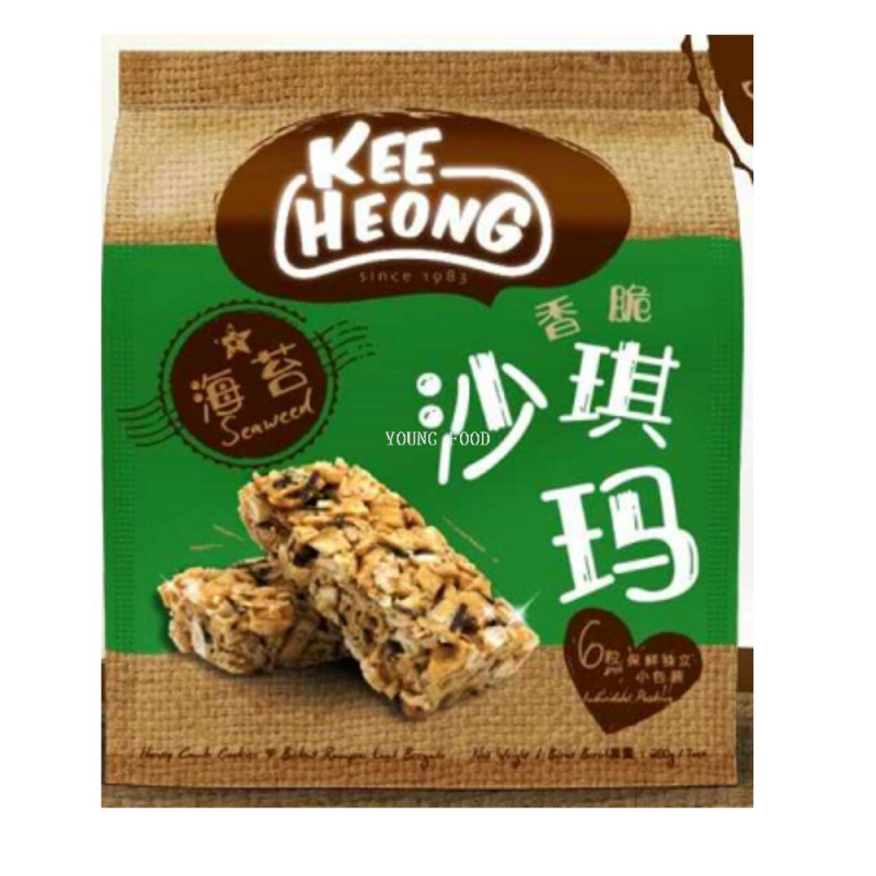 Free shipping Malaysia KEE HEONG Crispy Sachima 200g Autumn Waltz Imported Snack Item Picture