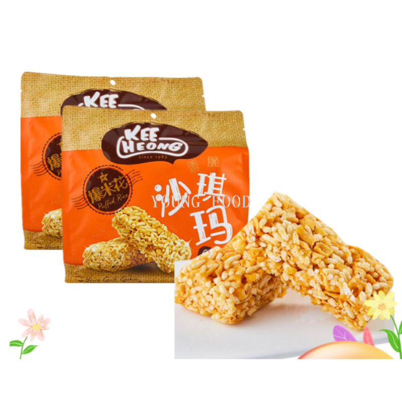 Free shipping Malaysia KEE HEONG Crispy Sachima 200g Autumn Waltz Imported Snack Specification image
