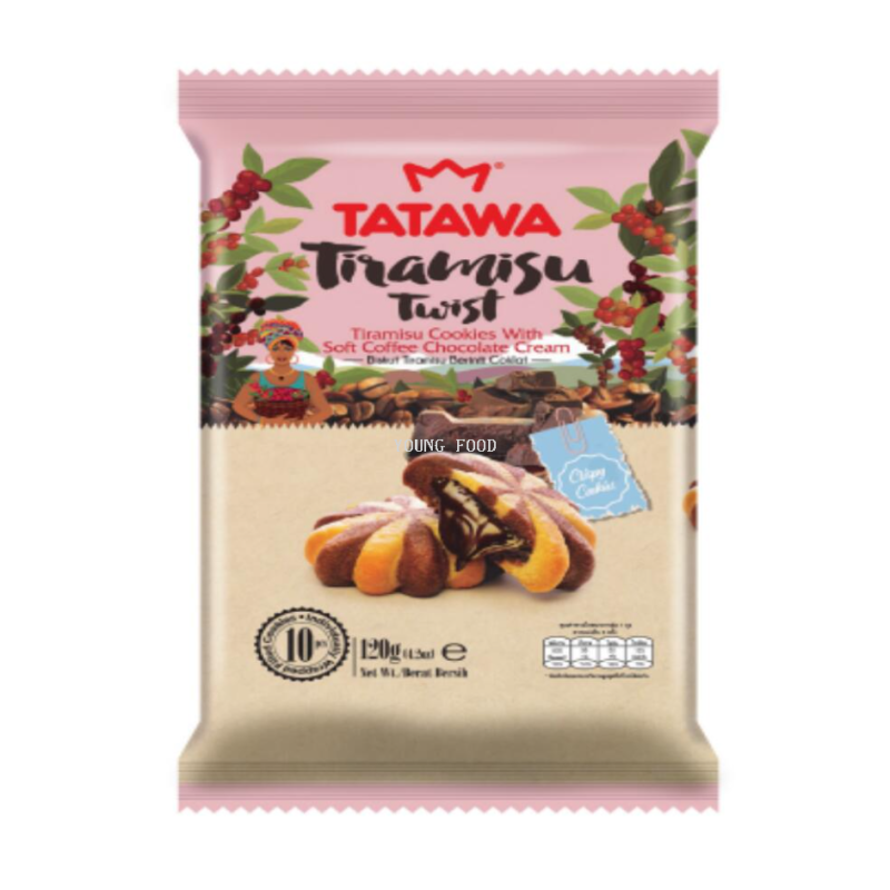 Free shipping! Malaysian TATAWA cookies 120g, imported snacks from SUZIWAN Application Scenario
