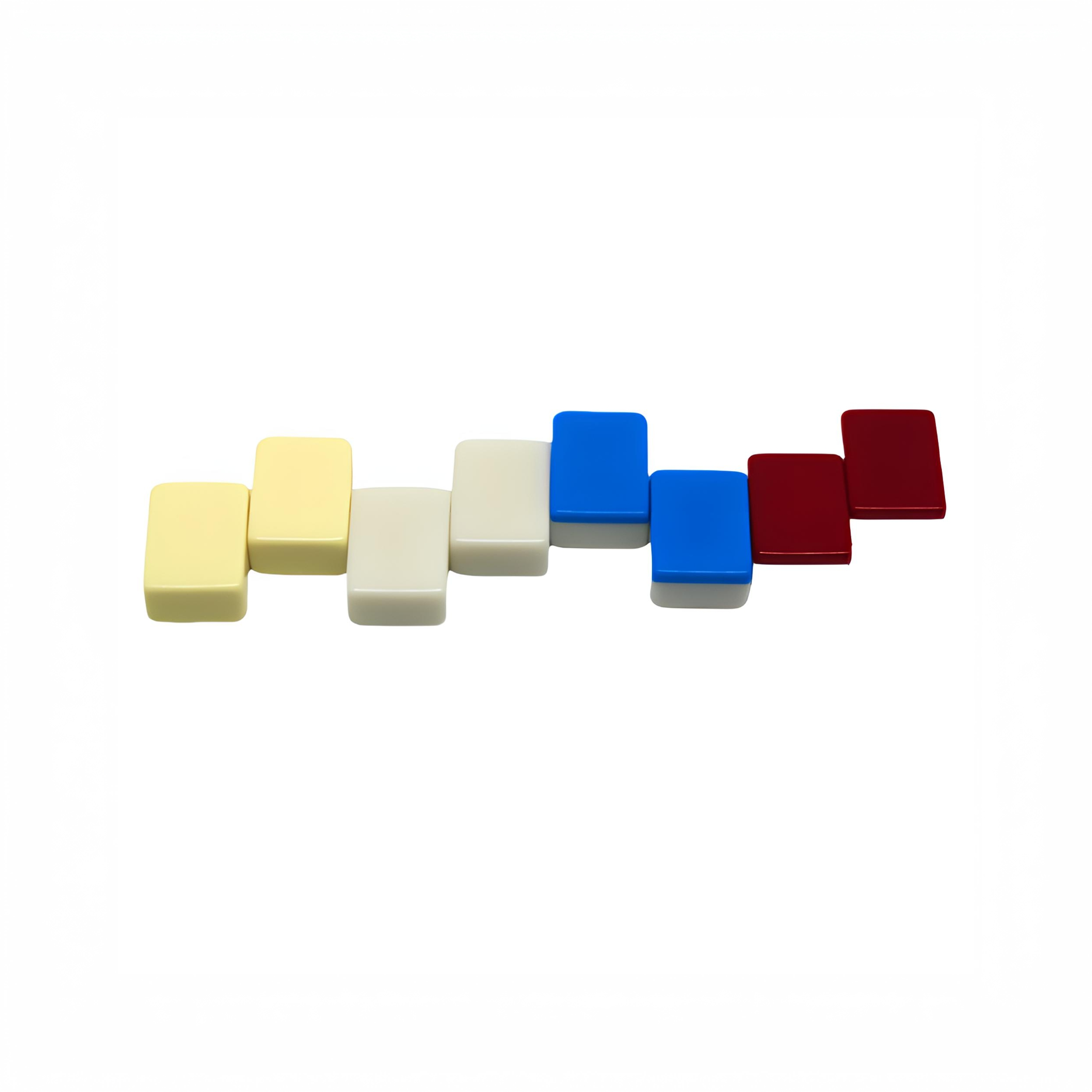 Nian Nian You Yu 30# Taiwan Premium Bamboo Silk Mahjong Tiles made of melamine material factory direct sales, can process and customize cross-border trade 144 mahjong tiles Application Scenario
