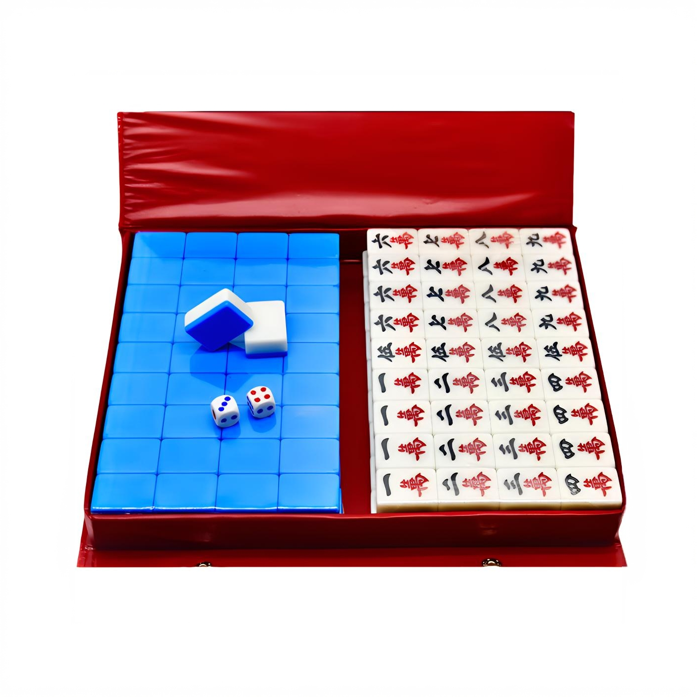 Nian Nian You Yu 30# Taiwan Premium Bamboo Silk Mahjong Tiles made of melamine material factory direct sales, can process and customize cross-border trade 144 mahjong tiles details Picture