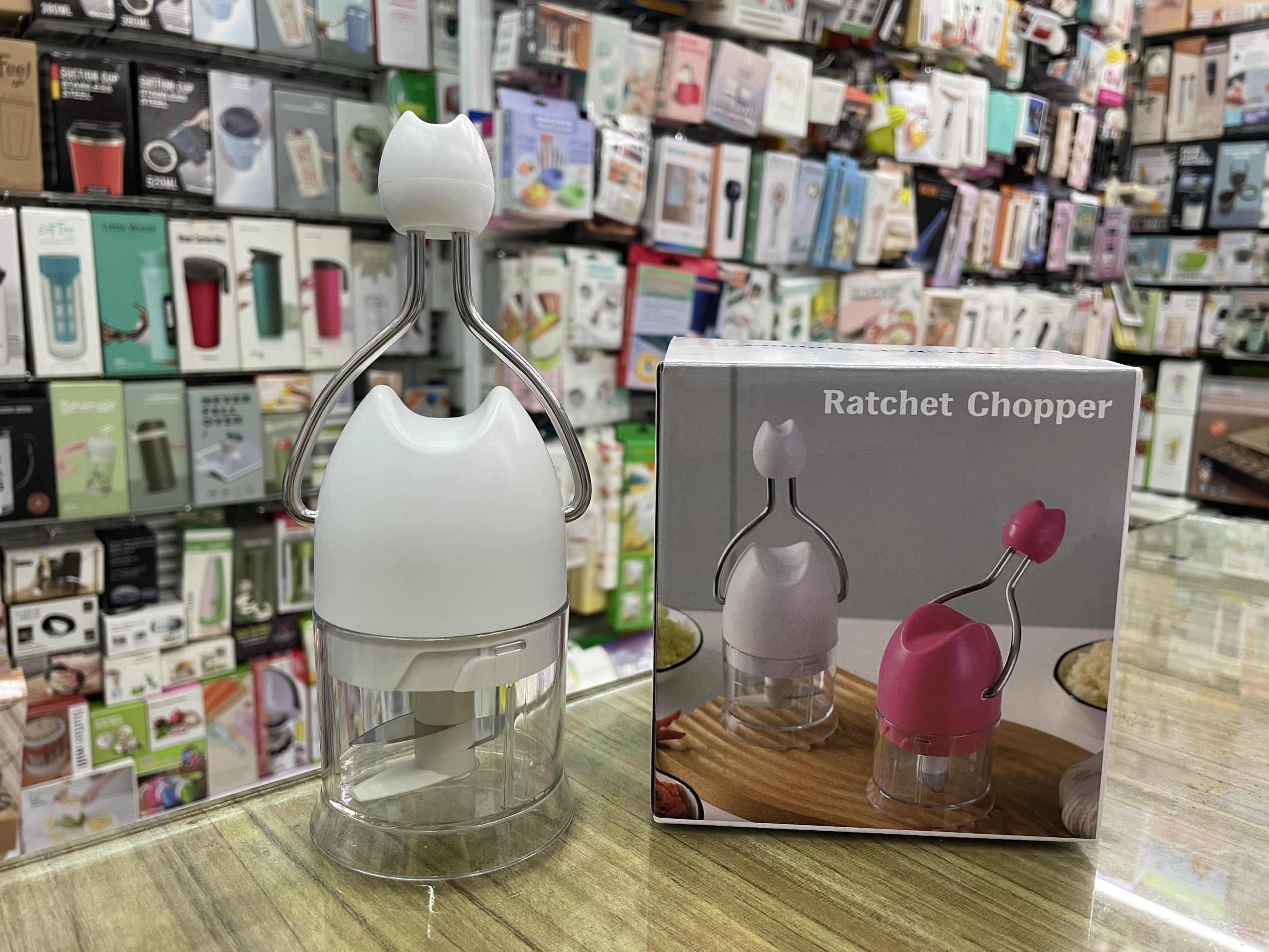 手动拉蒜器，多功能迷你打蒜器，手摇压蒜器（196-6256）详情19