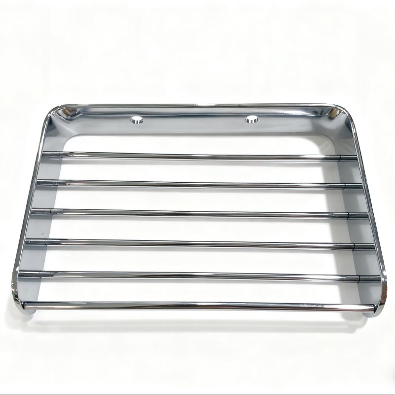 Stainless steel soap box wall-mounted, non-drilling, storage rack, bathroom soap storage, draining box, home bathroom details Picture