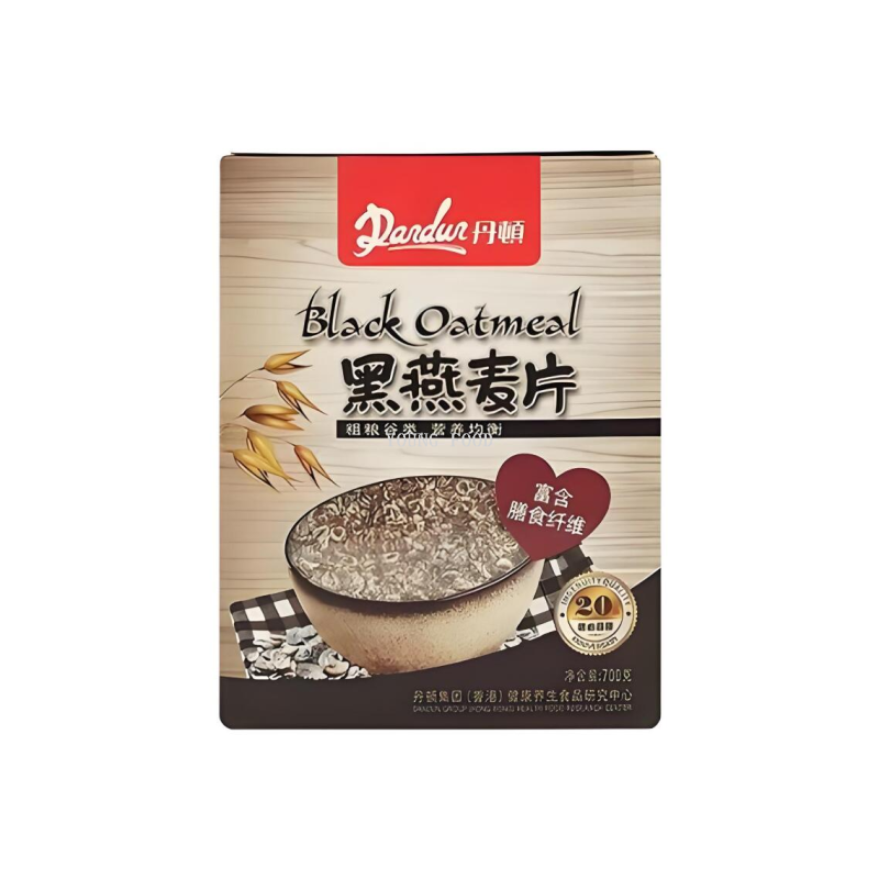 马来西亚零食/即食燕麦片白底实物图