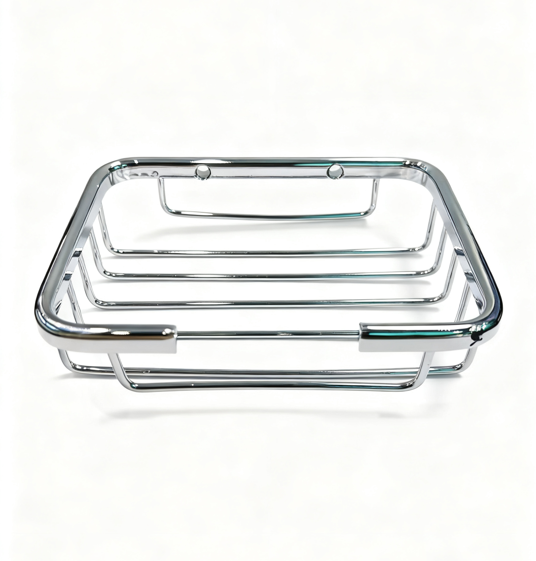 304 stainless steel soap rack, non-perforated soap mesh, bathroom and toilet storage rack, draining rack, soap box, soap dish details Picture