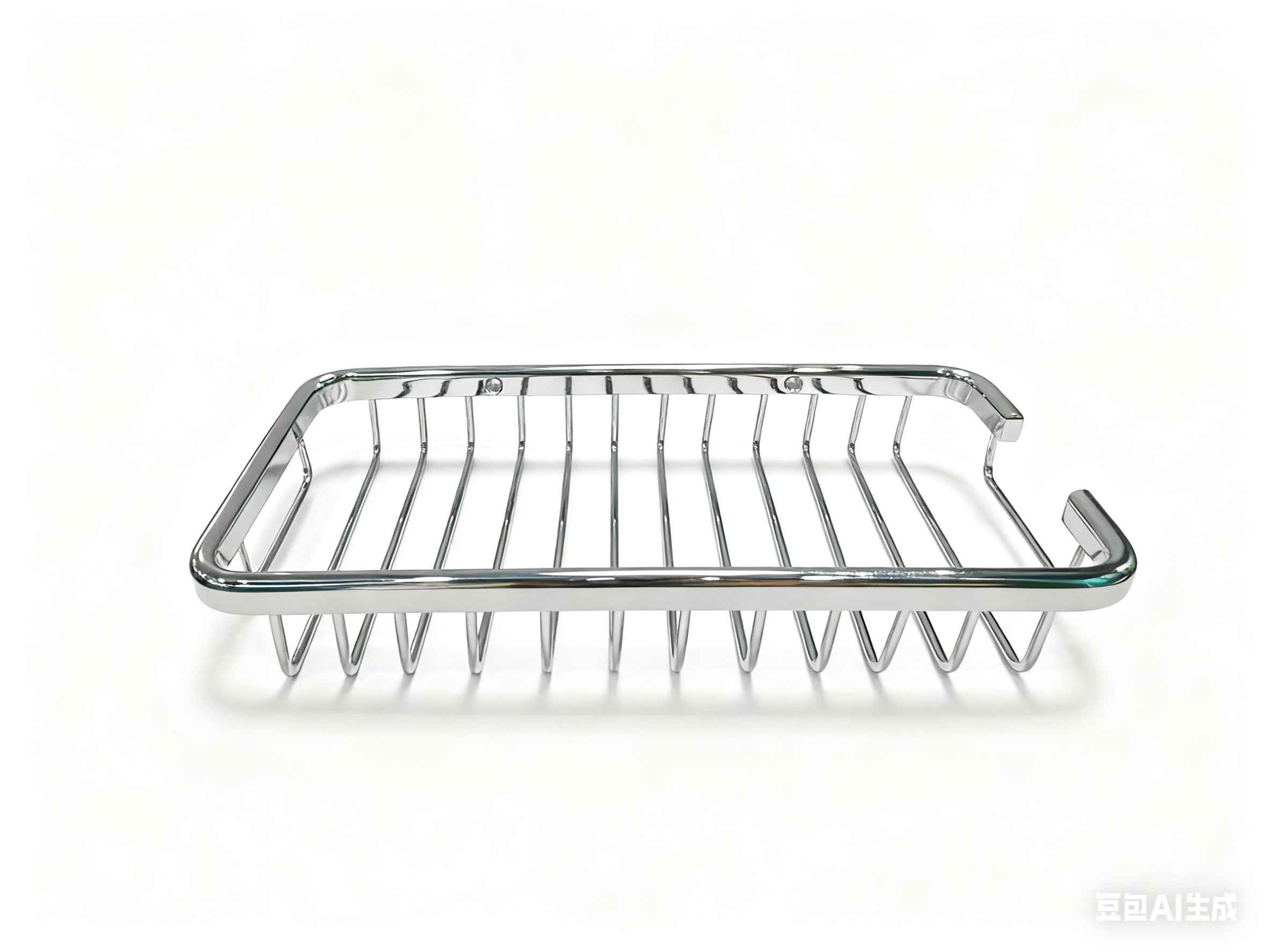 304 stainless steel soap rack, non-perforated soap mesh, bathroom and toilet storage rack, draining rack, soap box, soap dish, soap box, soap box details Picture