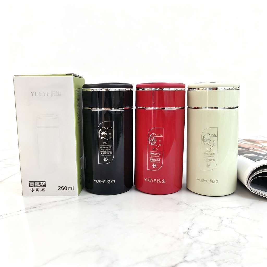 YY5202 Yuye Mini Insulated Cup 260mll Goddess High Appearance Level 316 stainless Steel Compact Portable Pocket Cup Tea cup