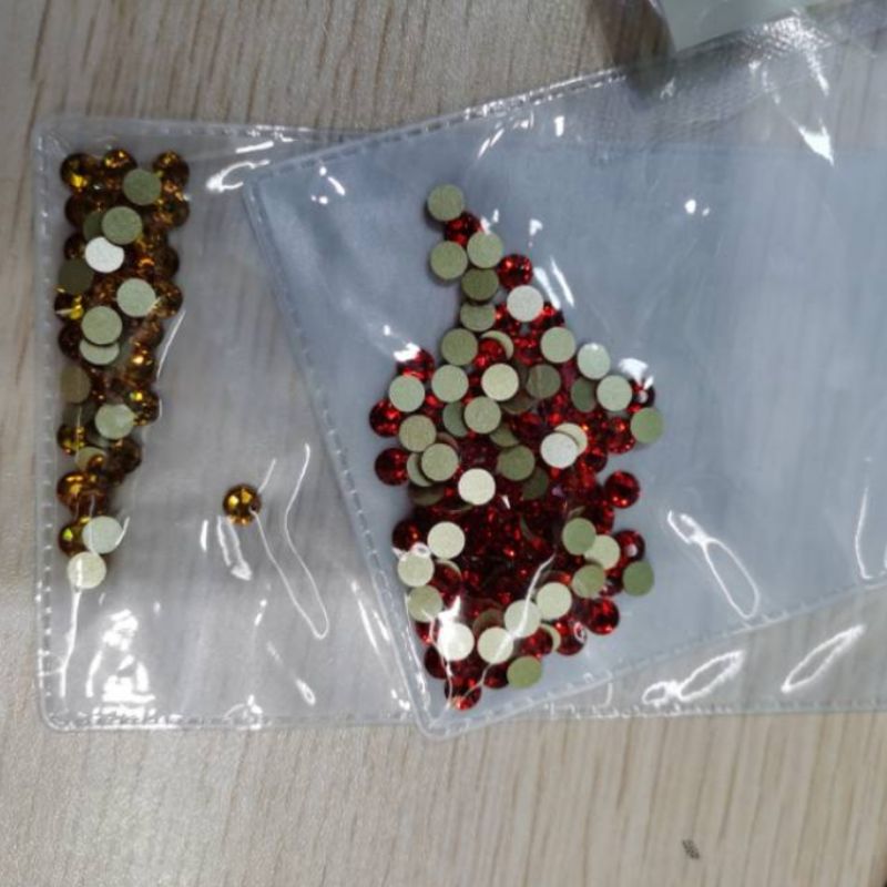 美甲钻石饰品 混合装黑色香槟色水钻饰新款堆钻11