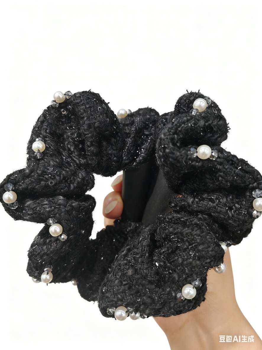 饰品大肠发圈发圈头绳毛绒发圈潮流发圈，最新款发圈