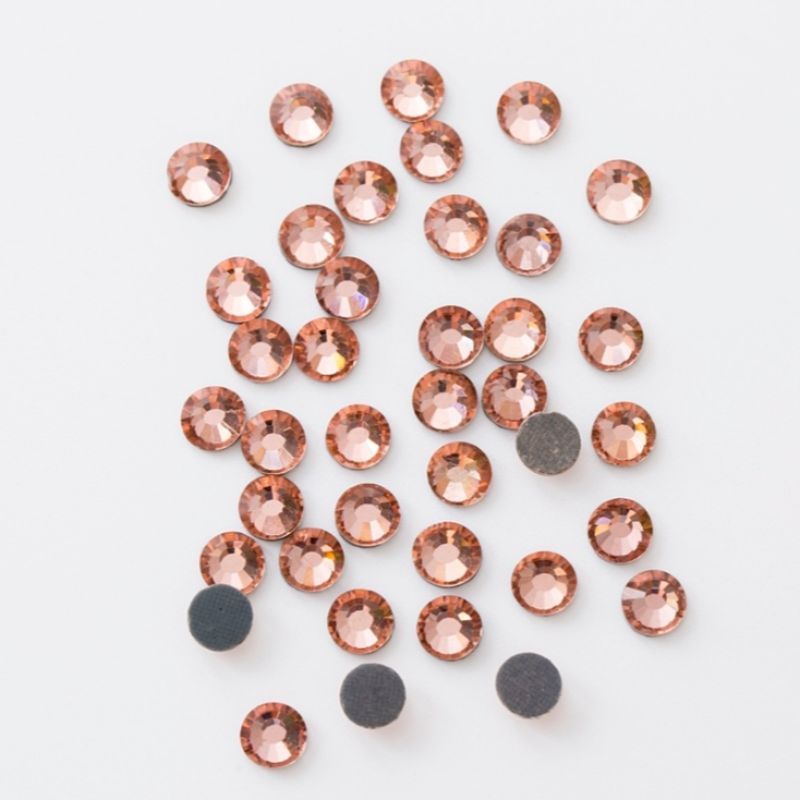 SS10 Middle East Champagne-colored ab flat crystal hot diamond Nail drill