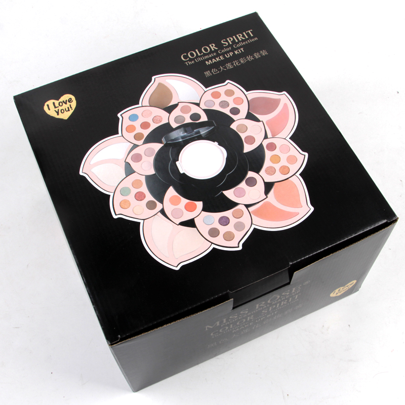 MISSROSE玫瑰姐大梅花旋转粉盒套装.