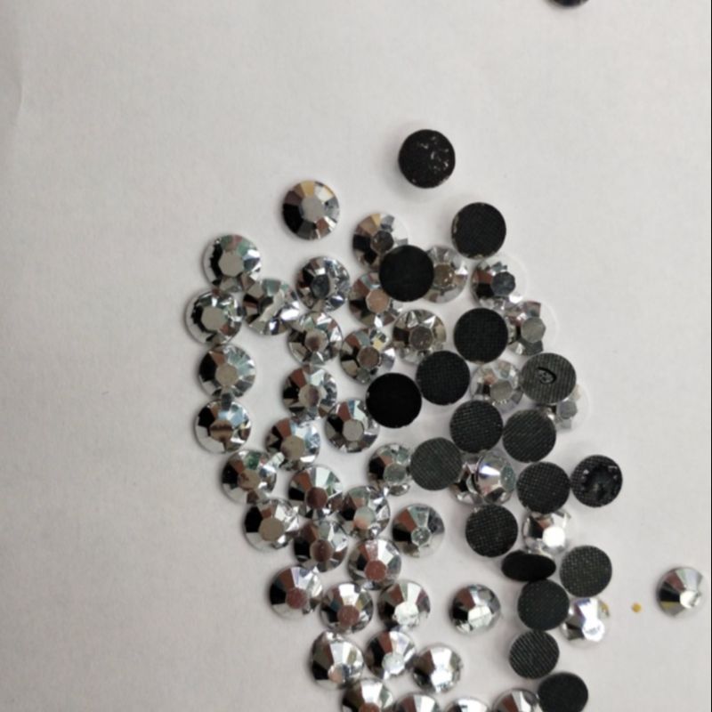 黑色SS20双面钻玻璃烫钻美甲钻DIY钻