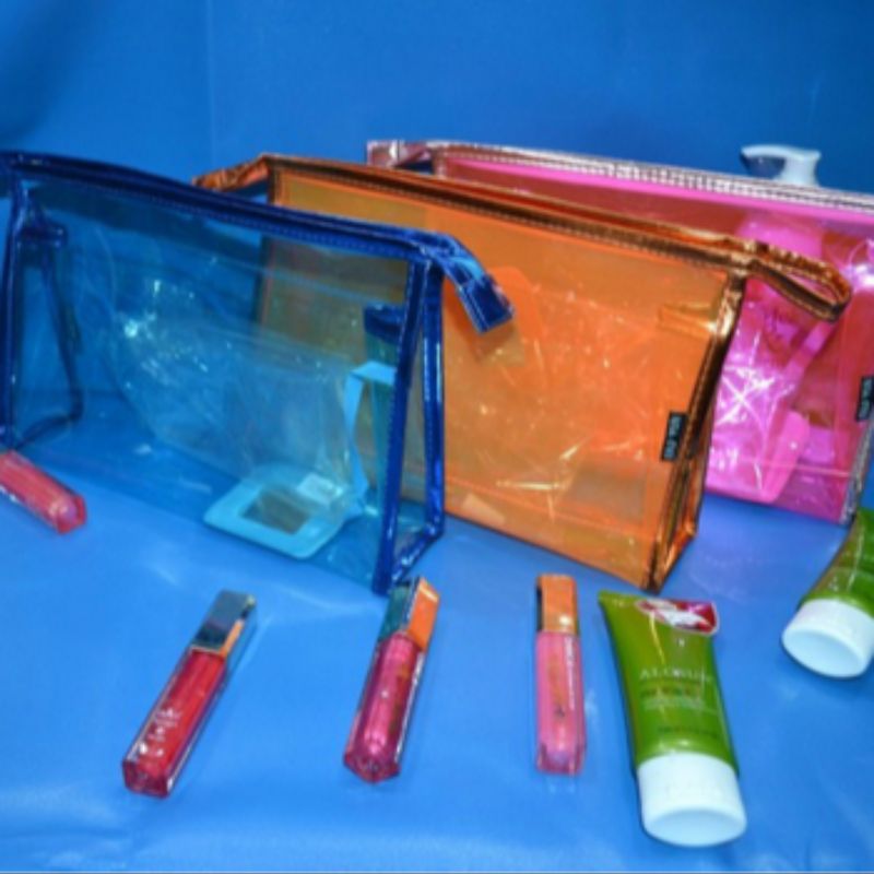 彩色透明公文包化妆包多款颜色厂家直销01