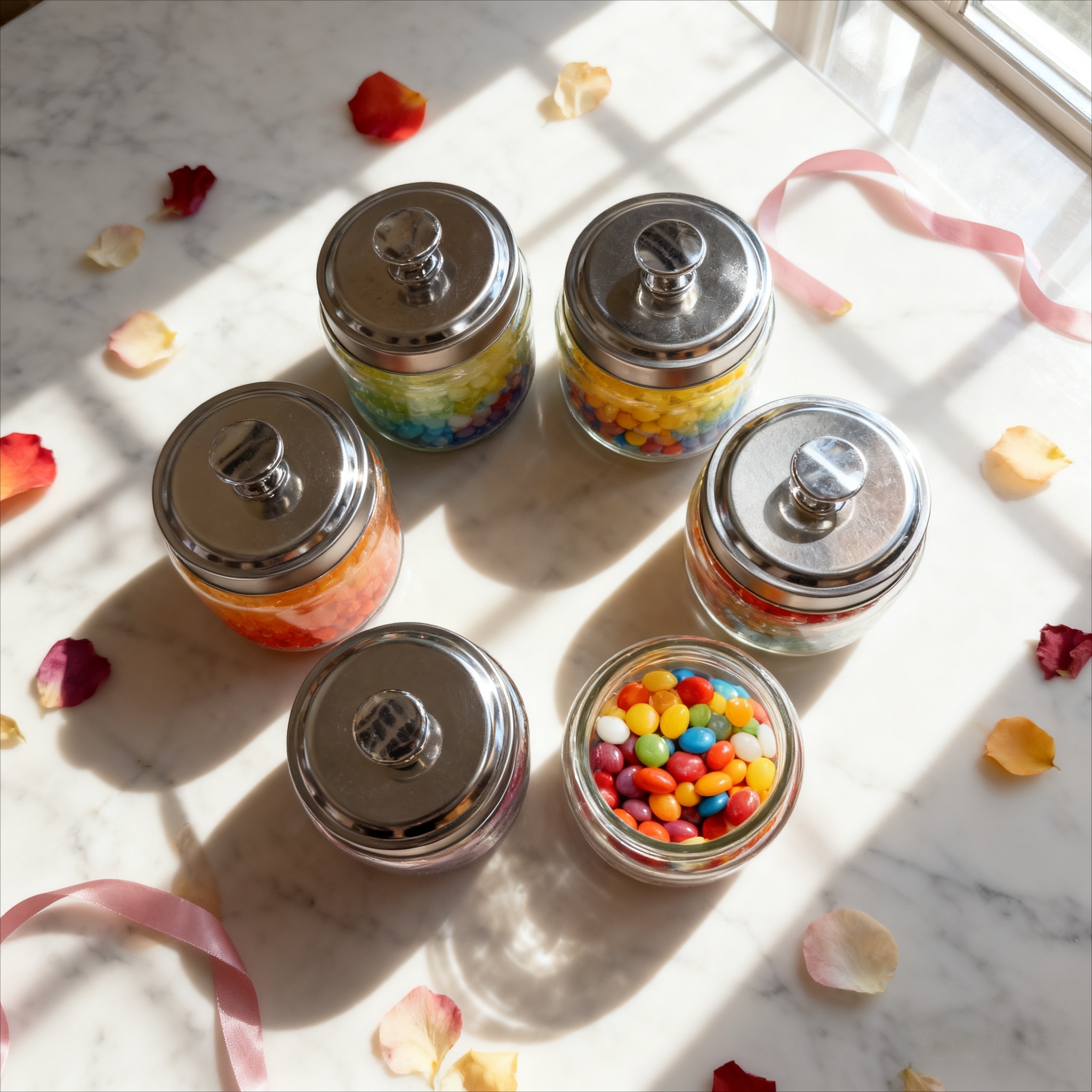 收纳罐、玻璃密封罐实物图