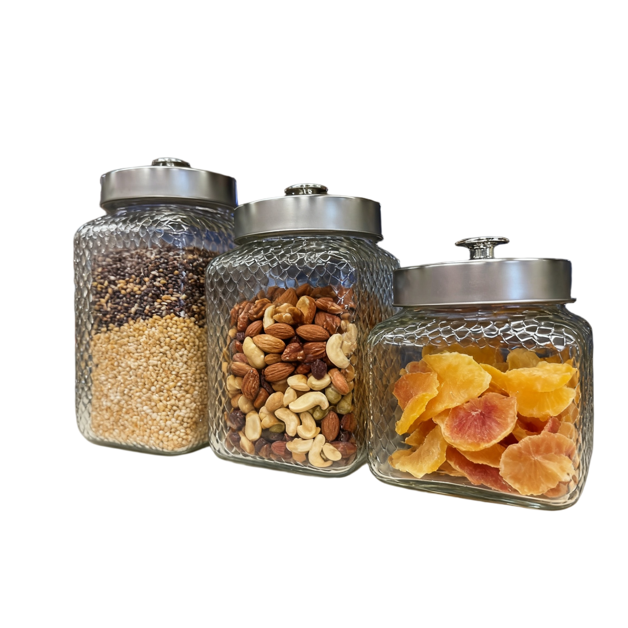 玻璃容器/糖罐/密封罐/咖啡豆保存罐/糖果玻璃罐产品图