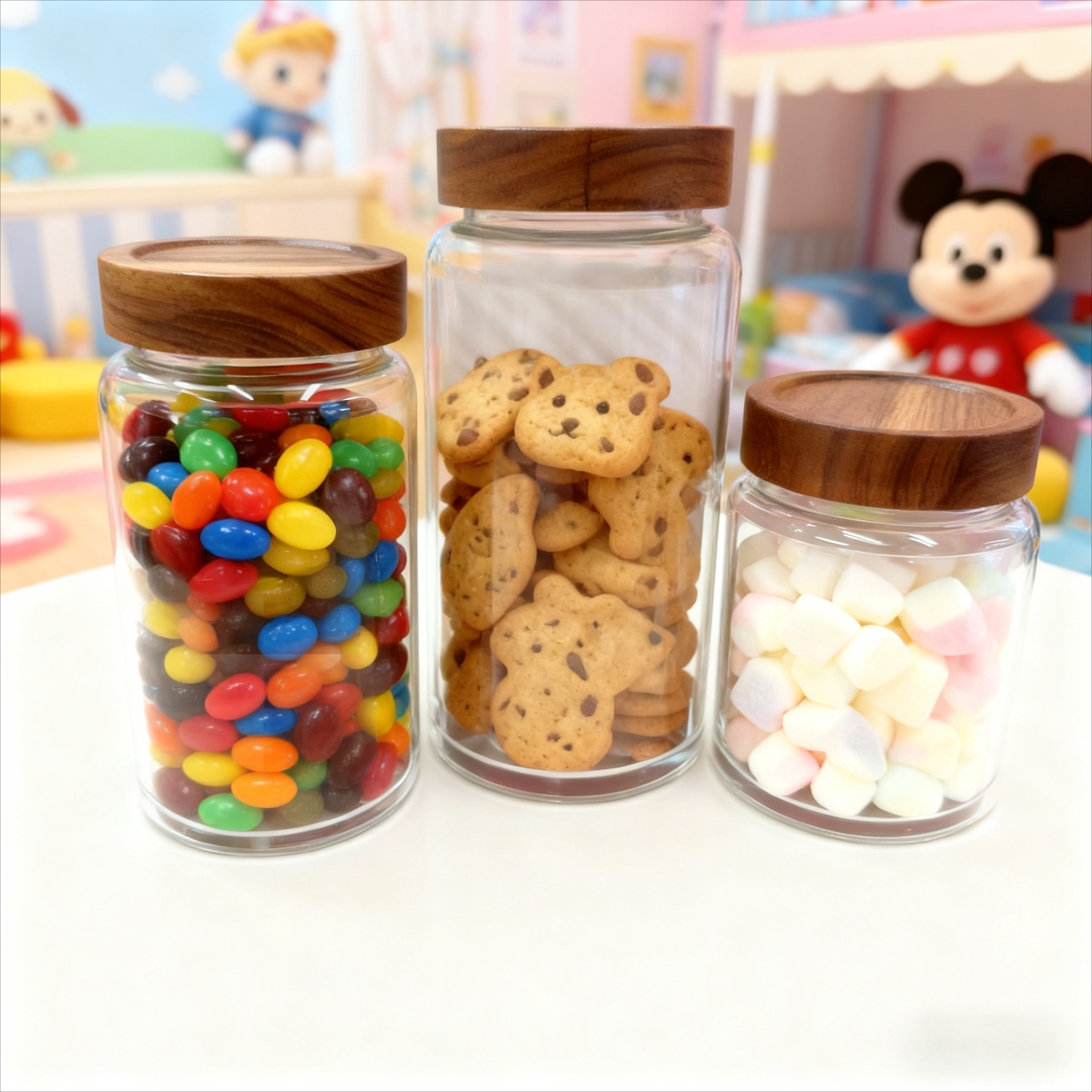 圆形丝口高硼硅储藏瓶900ml，1150ml，1500ml