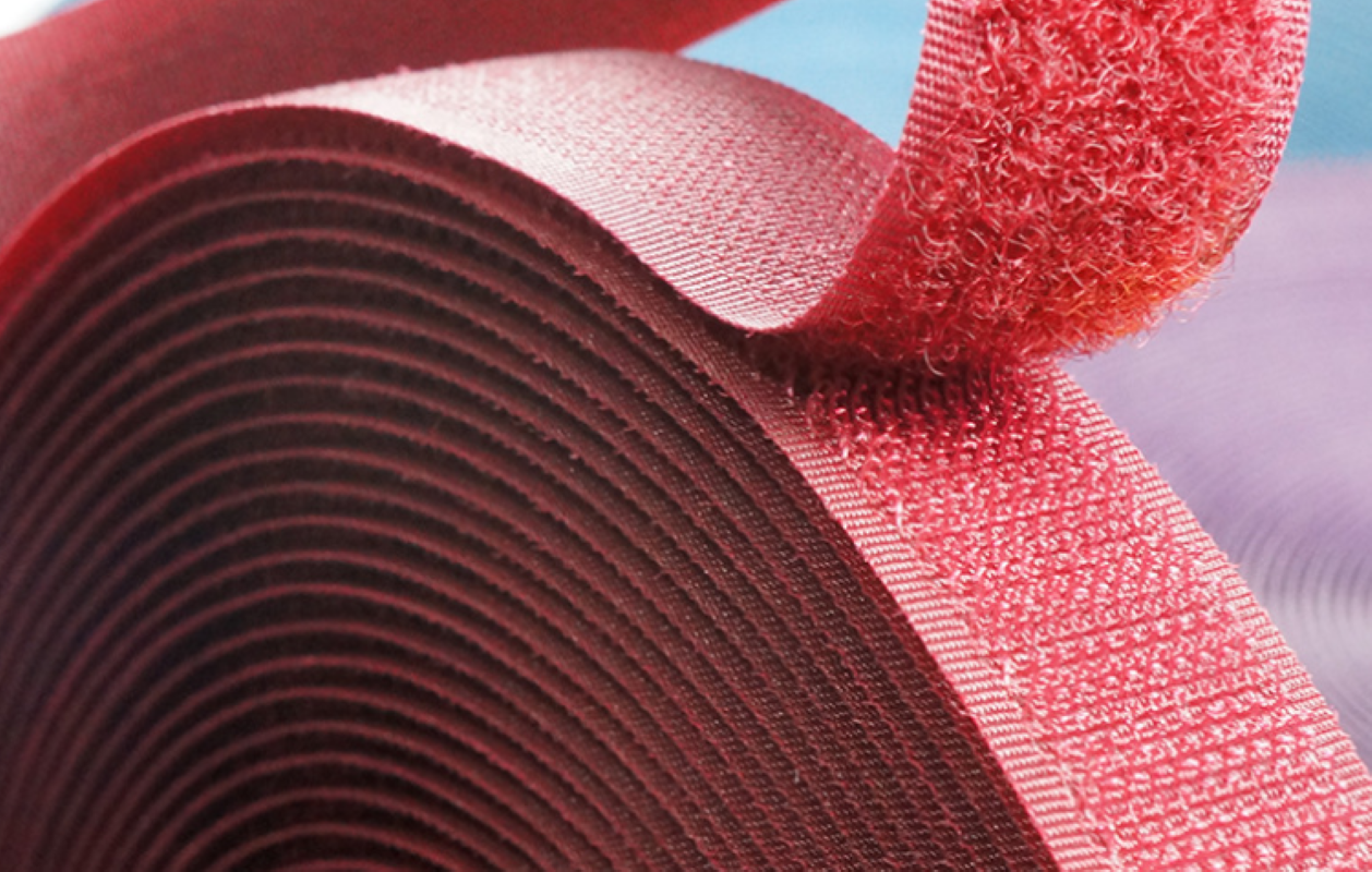 黑白毛刺尼龙魔术贴窗帘尼龙搭扣彩色粘子母贴