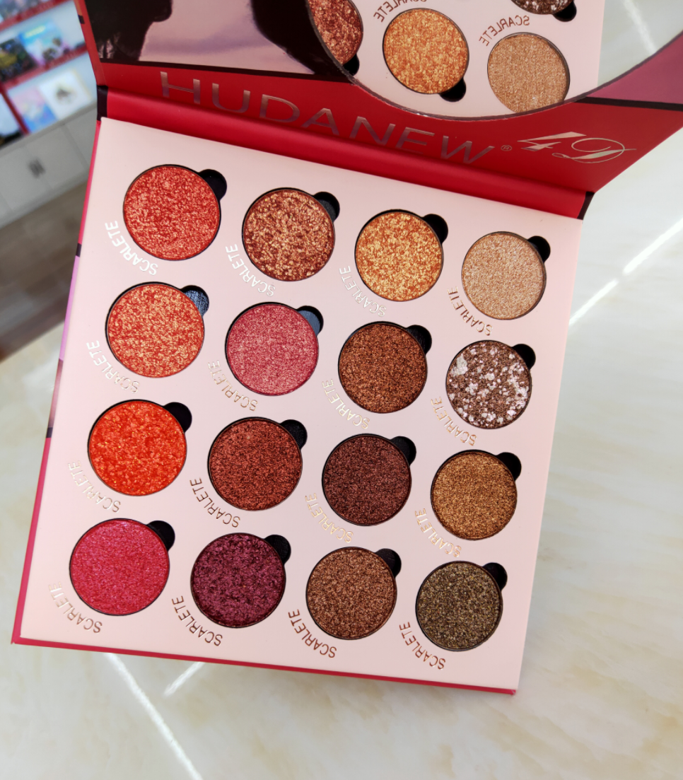 HUDA NEW16色经典流行色磁铁 眼影11