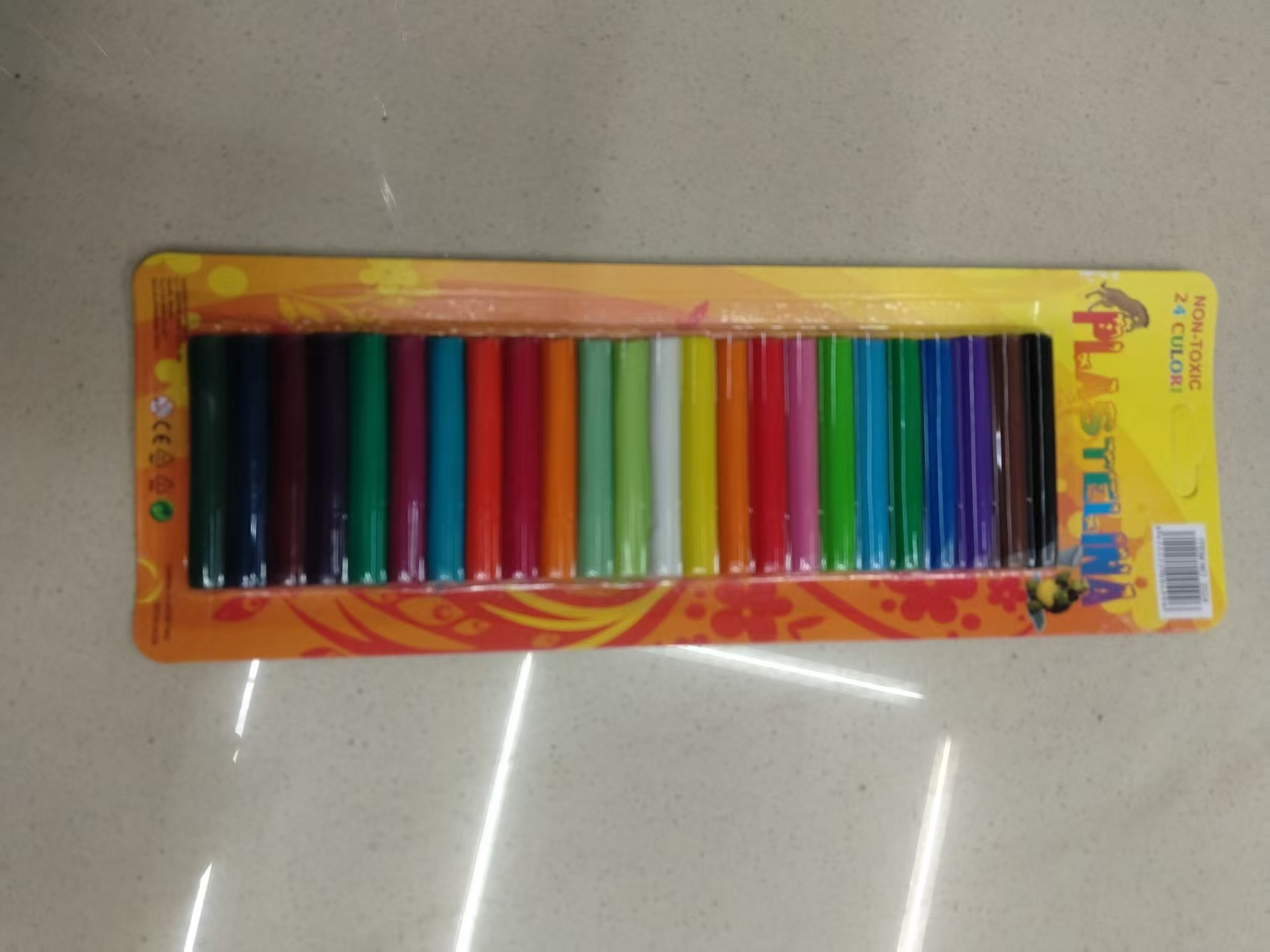 彩泥多种颜色混装儿童粘土