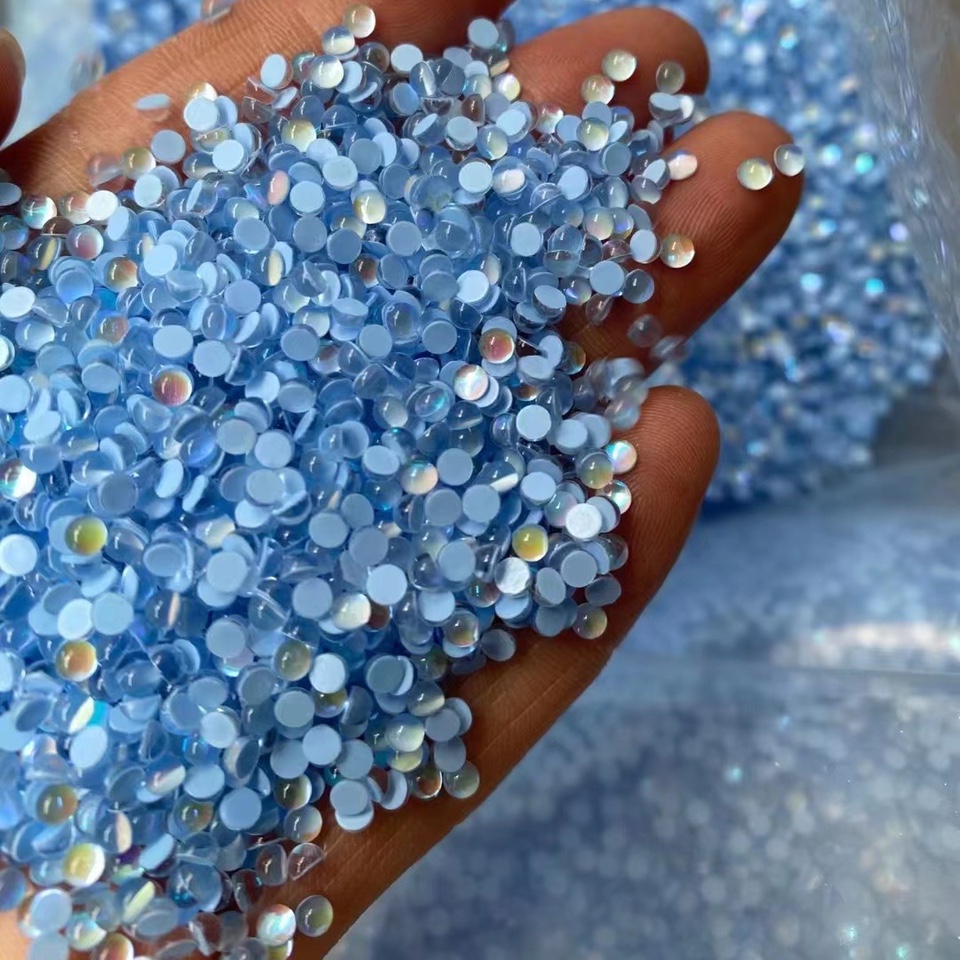 半圆钻平底钻 婚纱钻秀禾服diy 精品钻 鱼眼钻服装辅料