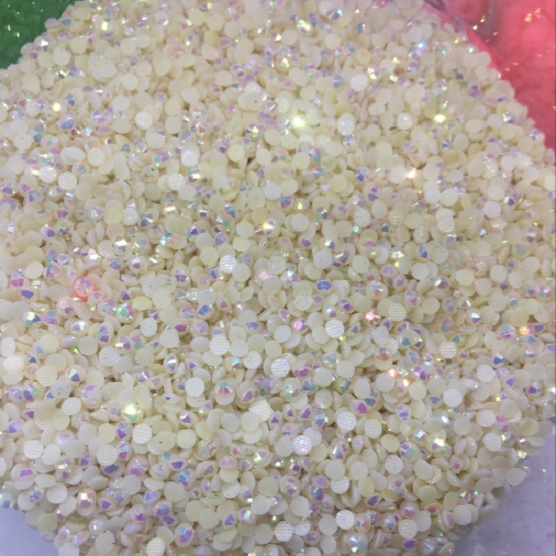 6号白AB树脂钻服装辅料