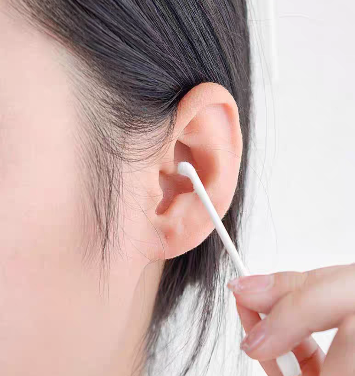 6615 Jinwu Cotton Swab, Cotton Swab, Ear Spoon, baby and children, eyelash extension, Adult Makeup Cotton swab, Cotton swab Box Set, Double-headed ear cleaning detail image 2