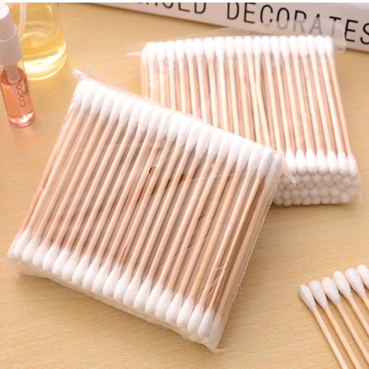 8826-300 double-headed cotton swab box, cleaning, ear cleaning, bamboo swab, cotton swab, makeup beauty swab, pointed tip, household disinfection details Picture