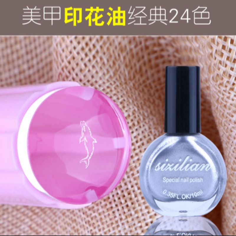 美甲用品印花指甲油持久显色不掉色030002