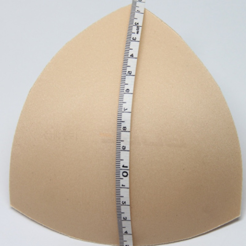 厂家直销批发泳装表演服海棉柴半圆柴彩色胸垫现货