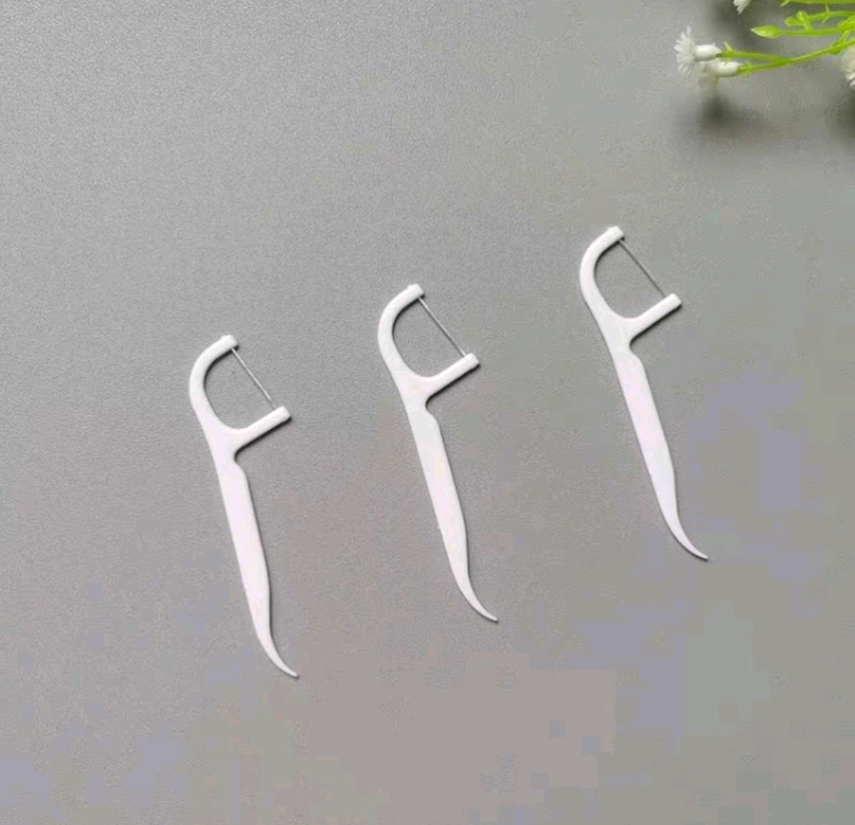 9045轻奢一次性竹牙签独立罐装牙线牙签盒棉签二合一收纳盒筒餐厅家用详情图4