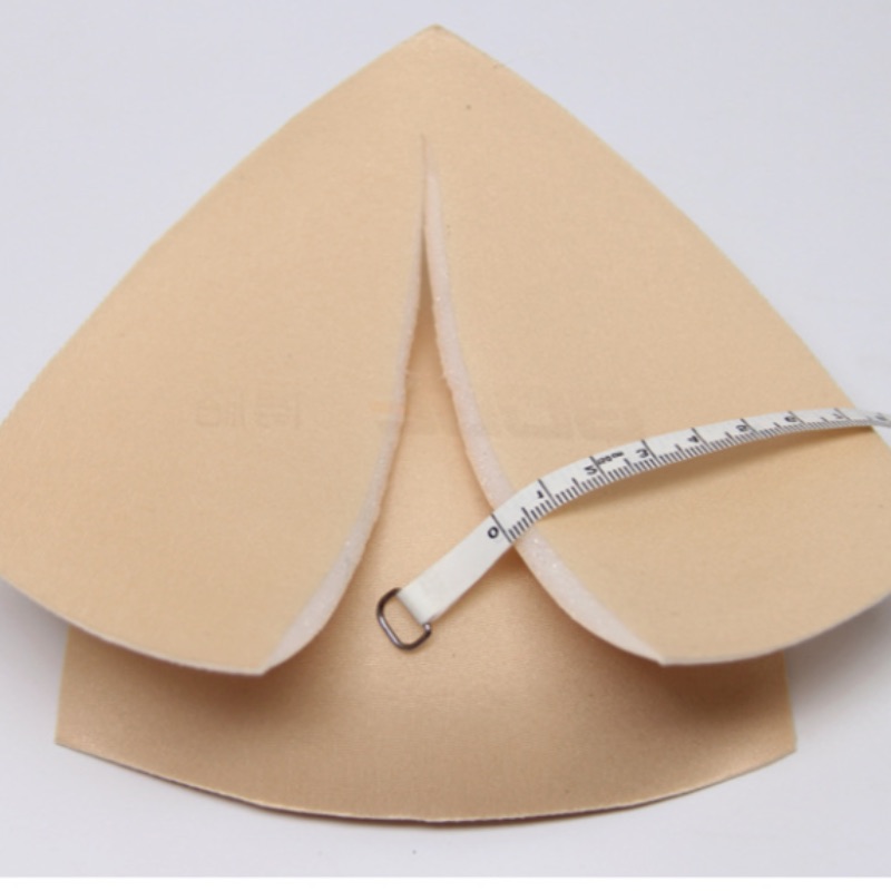 批发泳装表演服海棉柴半圆柴彩色胸垫现货细节图