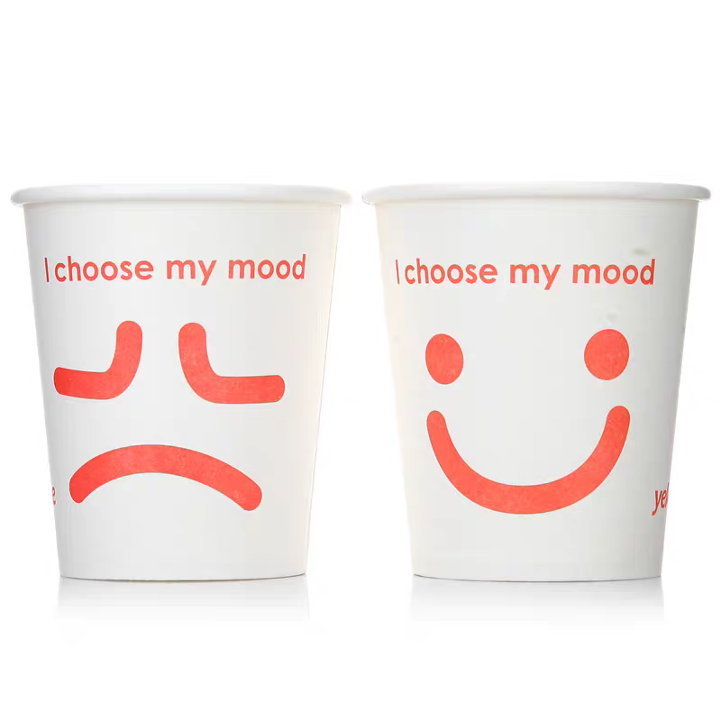 8207 Good Guest Star 100 disposable paper Cups, thickened and crisp, suitable for home and office use, not prone to leakage, 235ml cold and hot water cups Specification image