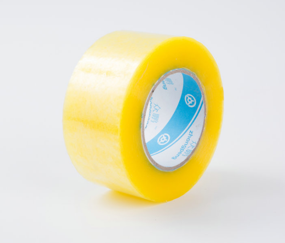 米黄色 打包装透明胶带快递封箱打包胶带纸封口胶布