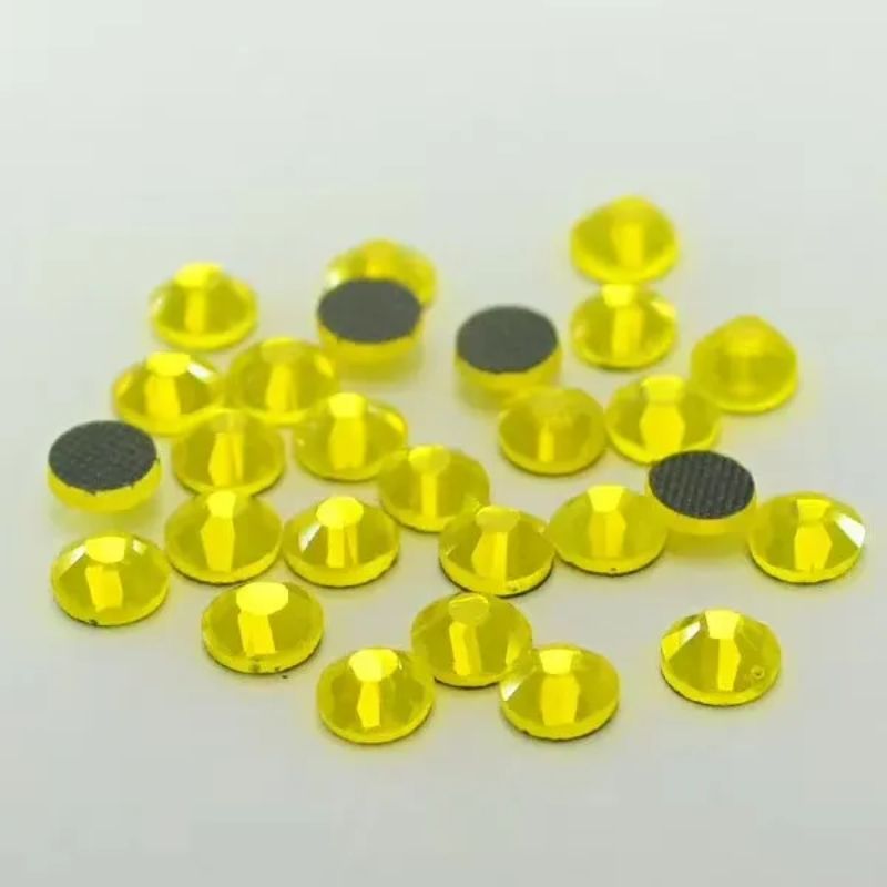 SS6中东钻DMC美甲钻平底钻胶底钻DIY钻辅料烫钻细节图