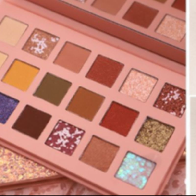 18色沙漠玫瑰仙女哑光珠光大地色闪粉网红01