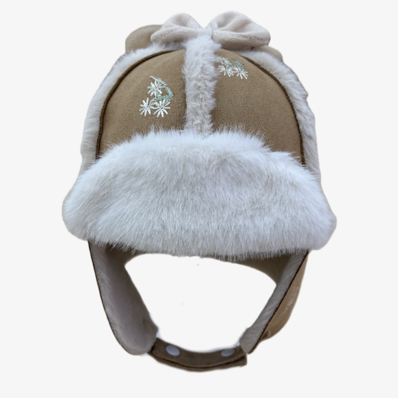 Fur and fur integrated ear protectors are suitable for children aged 5 to 8 full figure