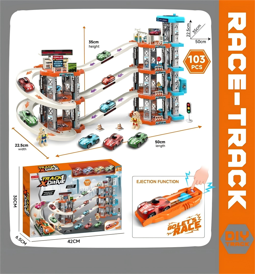Catapult Track Car racing Car -11S details Picture