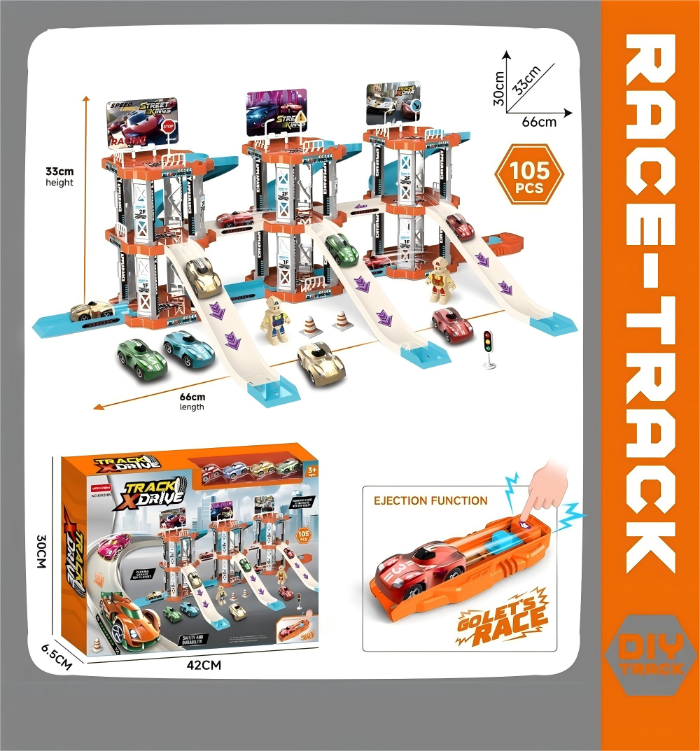 Catapult track car racing car -18S full figure