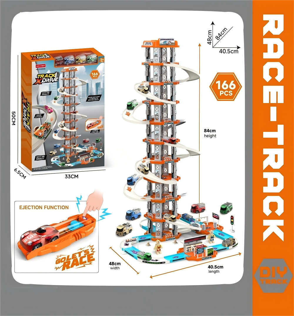 Catapult Track Car racing car -14S full figure