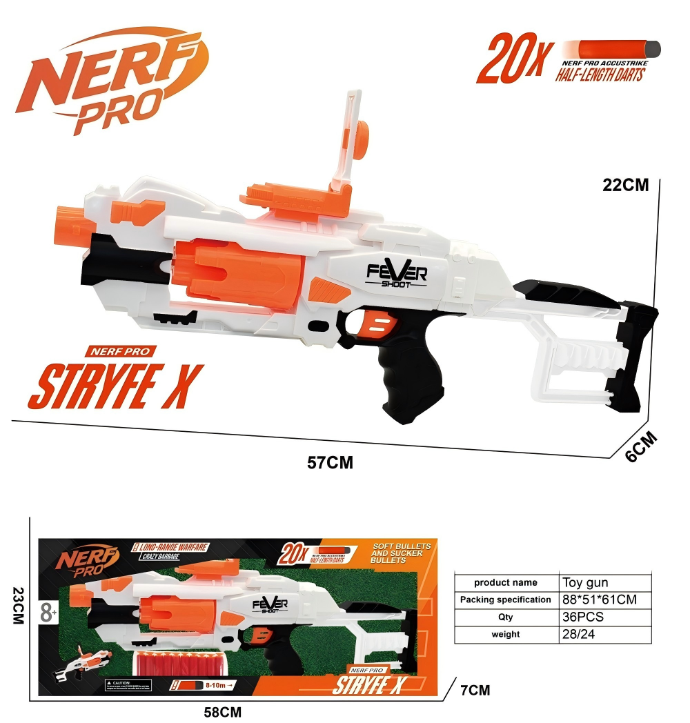 Continuous electric soft bullet gun -6 details Picture