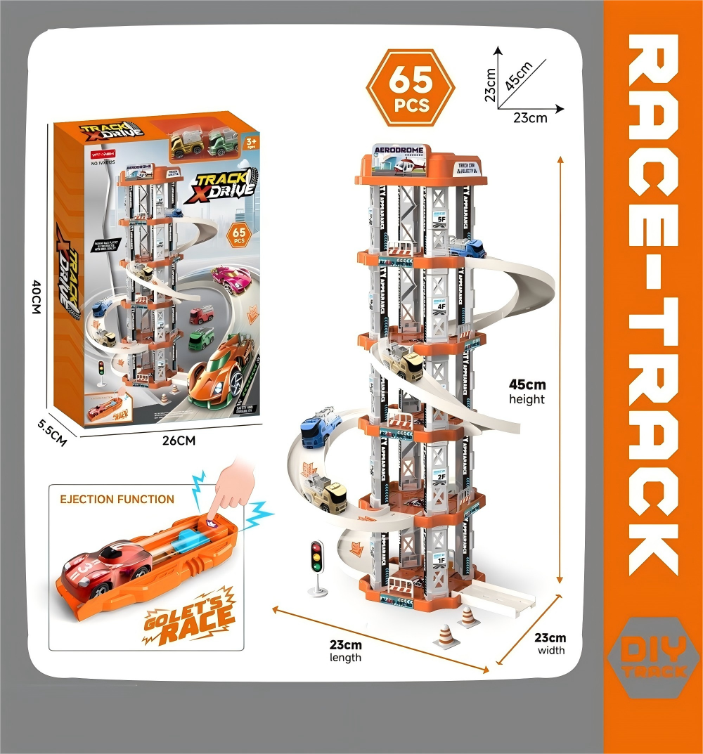 Catapult track Car racing car -12S Specification drawing