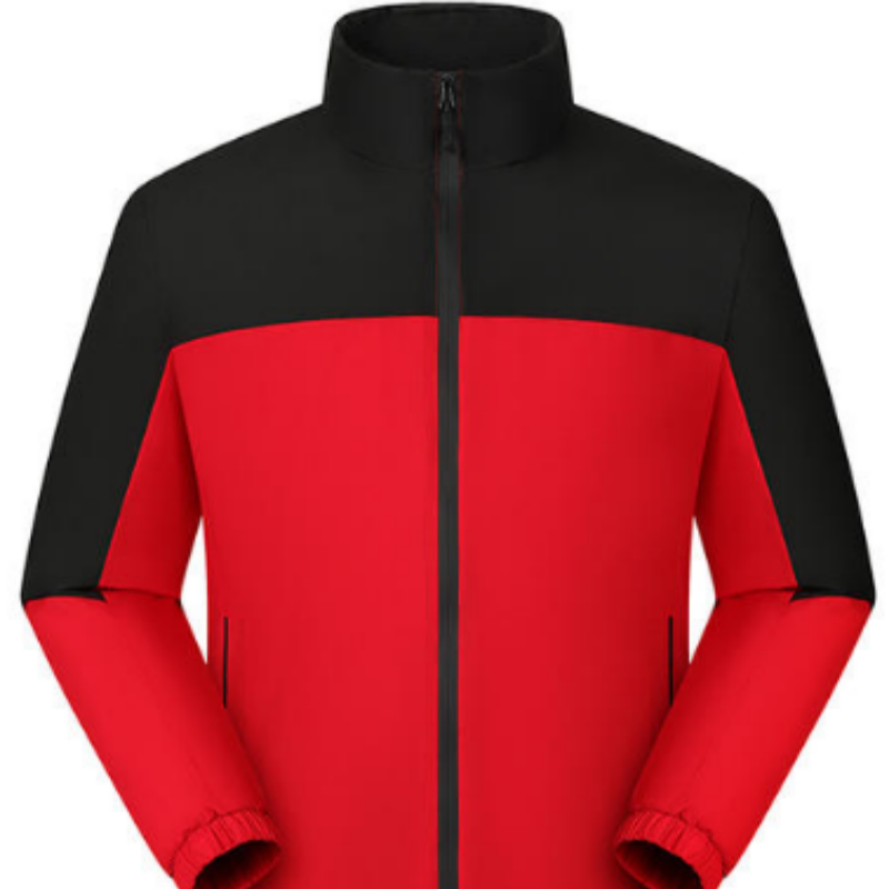 Yims-2588 stand-up collar one-piece cotton-padded windbreaker