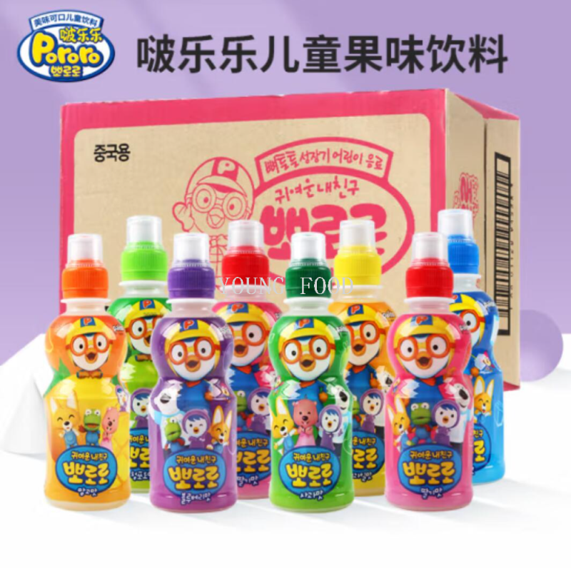 Free shipping! Korean Borolele Borolele Tropical Fruit-flavored Beverage 235ml RARO imported food and beverage Specification image