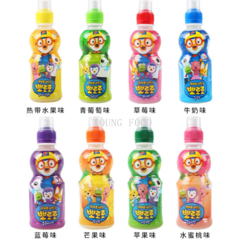 Free shipping! Korean Borolele Borolele Tropical Fruit-flavored Beverage 235ml RARO imported food and beverage Item Picture