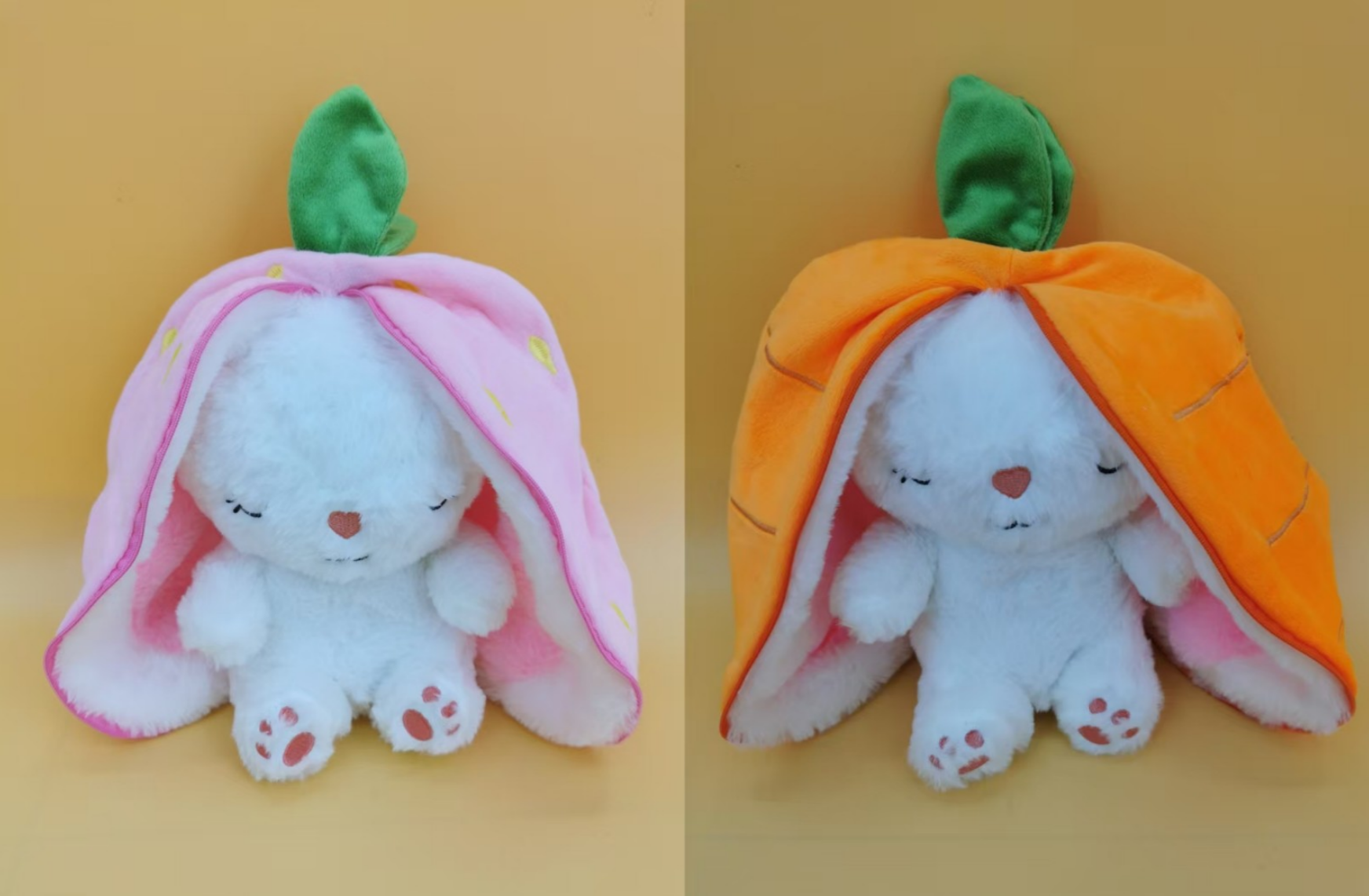 The super cute breathing little rabbit will be affectionate and play with you. There will be music and lights to accompany you to sleep